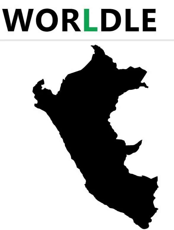Daily Worldle Country 221 - August 30th 2022
