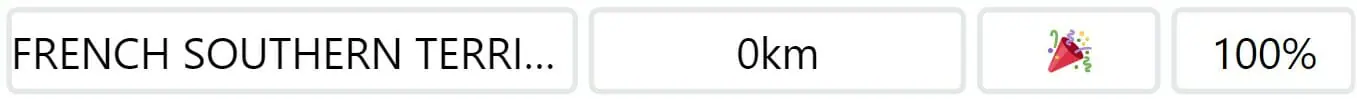 Daily Worldle Country Answer - 27th August 2022