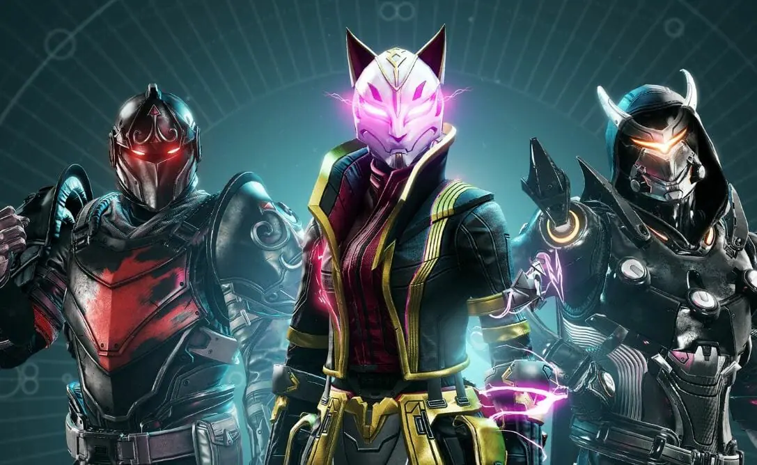 Destiny in Fortnite Crossover Collab Skins