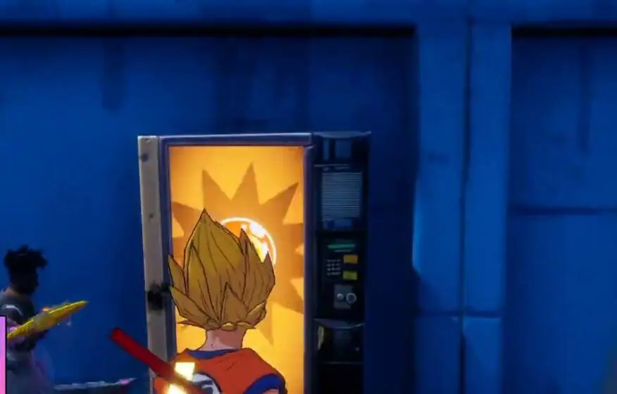 Fortnite: Where to Purchase An Item From A Dragon Ball Vending Machine – All Locations