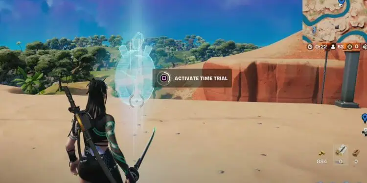 Fortnite Desert Time Trial