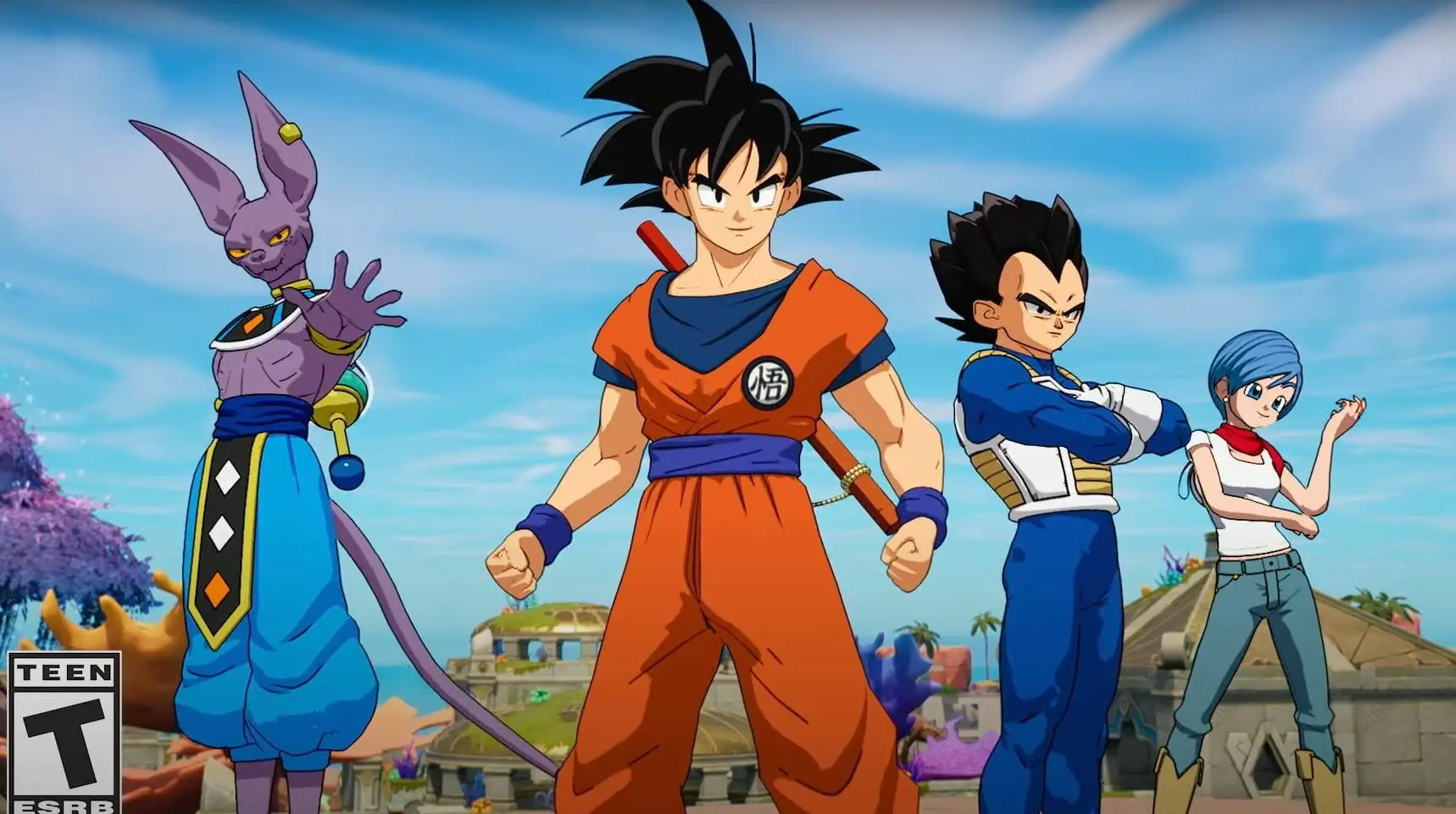 Fortnite x Dragon Ball Z Skins