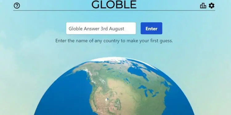 Globle Answer - 3rd August