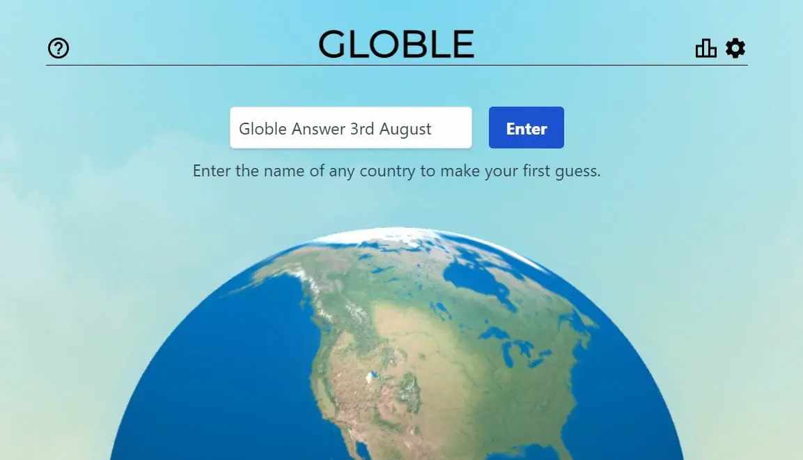 Globle Game August 3, 2022 Answer Today – World Global Mystery Country Hints