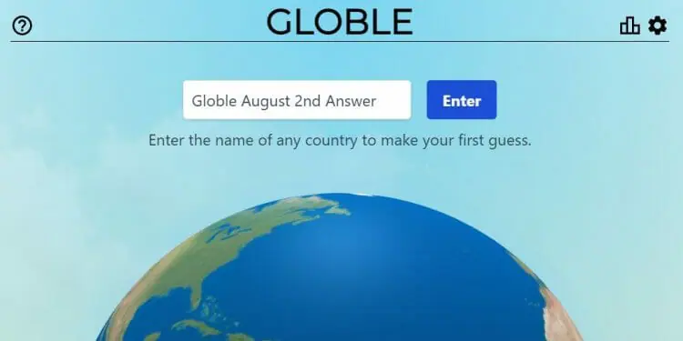 Globle August 2nd Answer Today