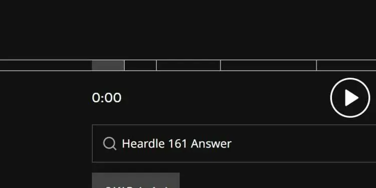 Heardle Answer August 4th 2022 Today