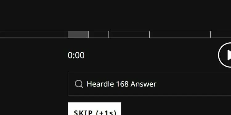 Heardle August 11 2022 Answer