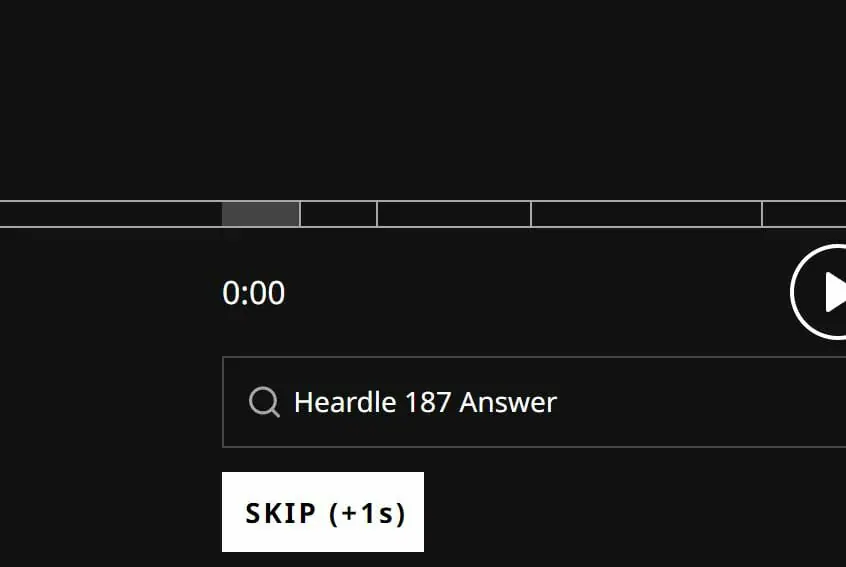 Heardle August 30th Answer Today Hints 187