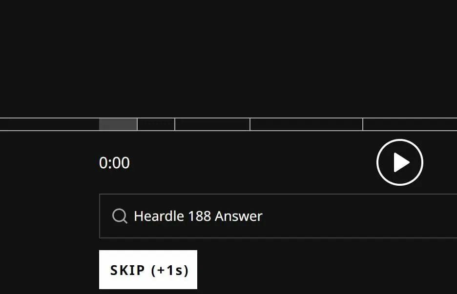 Heardle August 31 2022 Answer Today