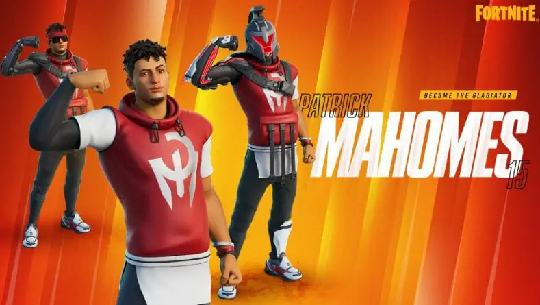 Patrick Mahomes Fortnite Skin