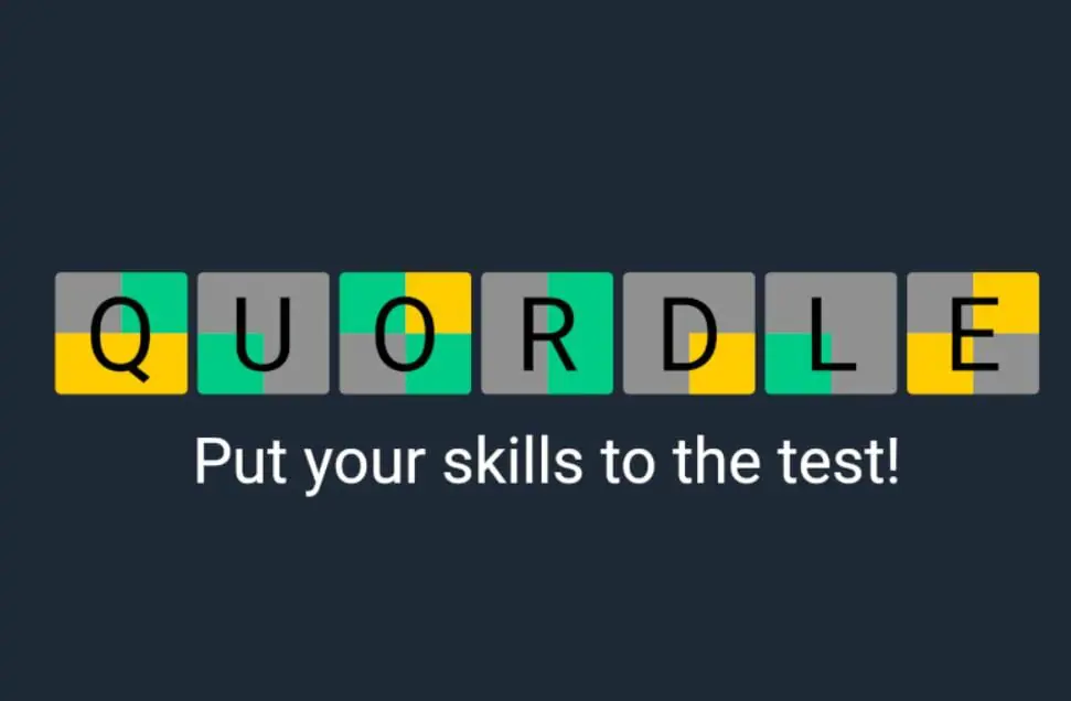 Quordle August 31st Answers Today