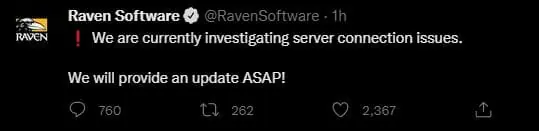 Warzone Servers Down August 16 11328 Error Code