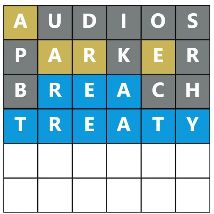 Word Hurdle Afternoon Answer - 29th August 2022