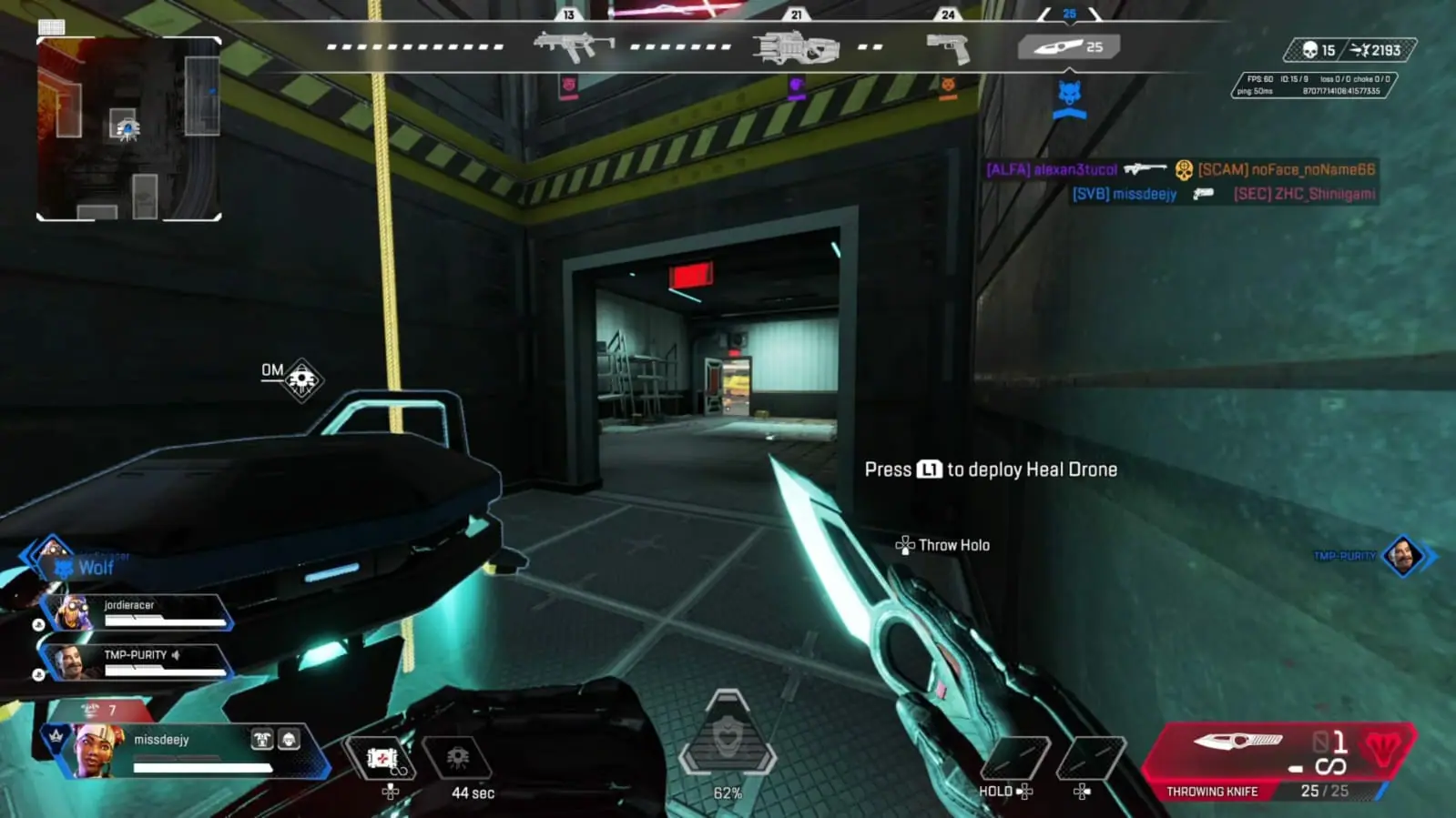Apex Legends Throwing Knife