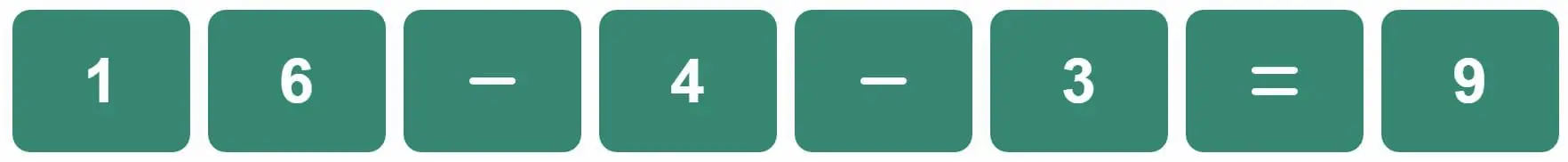 Daily Bi-Nerdle Answer 1 - 10th September 2022