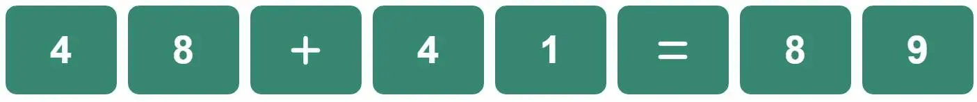 Daily Bi-Nerdle Answer 1 - 12th September 2022