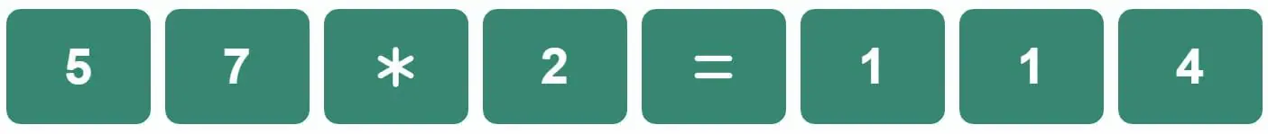 Daily Bi-Nerdle Answer 1 - 15th September 2022
