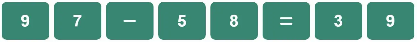 Daily Bi-Nerdle Answer 1 - 1st September 2022