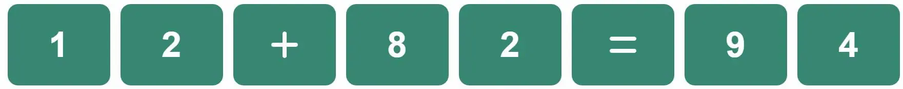 Daily Bi-Nerdle Answer 1 - 22nd September 2022