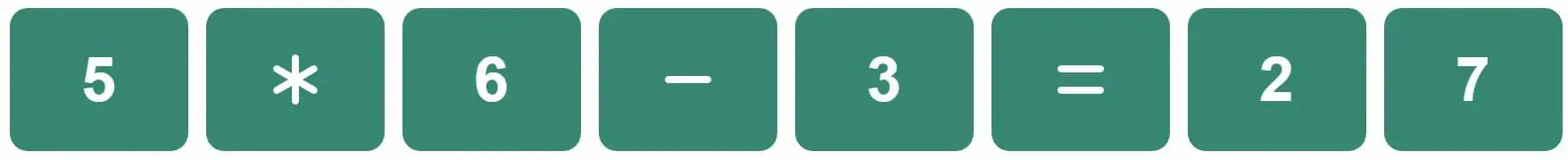 Daily Bi-Nerdle Answer 1 - 25th September 2022