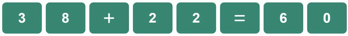 Daily Bi-Nerdle Answer 1 - 26th September 2022