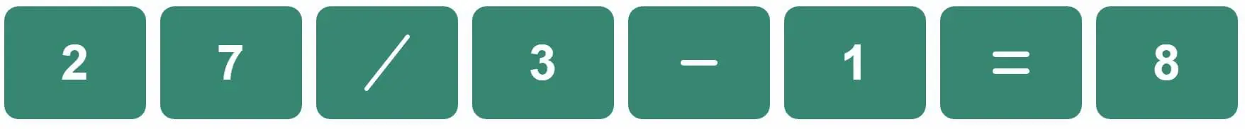 Daily Bi-Nerdle Answer 1 - 3rd September 2022