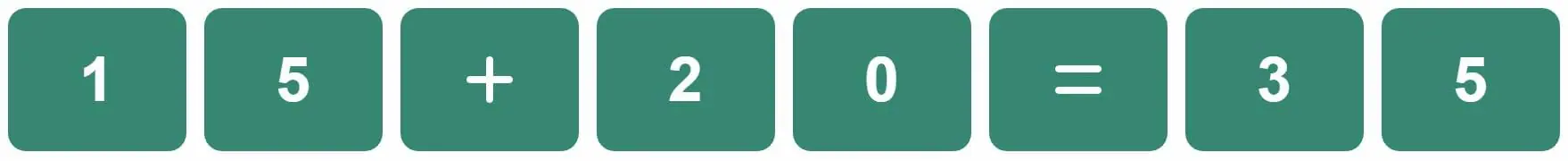 Daily Bi-Nerdle Answer 1 - 5th September 2022