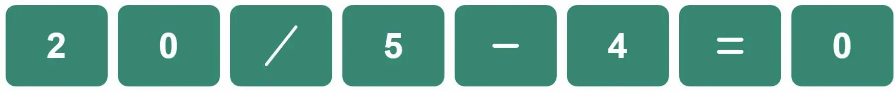 Daily Bi-Nerdle Answer 2 - 11th September 2022