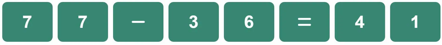 Daily Bi-Nerdle Answer 2 - 21st September 2022