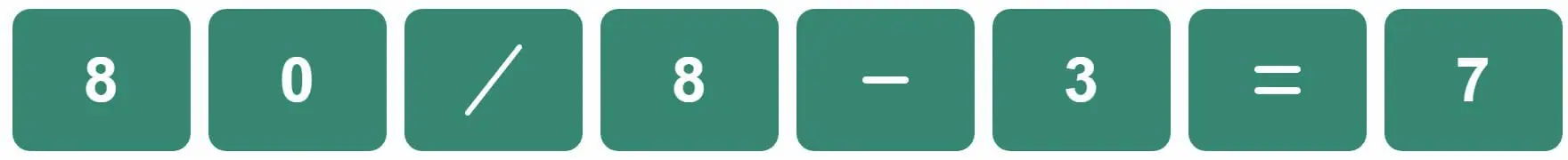 Daily Bi-Nerdle Answer 2 - 22nd September 2022
