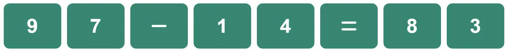Daily Bi-Nerdle Answer 2 - 24th September 2022
