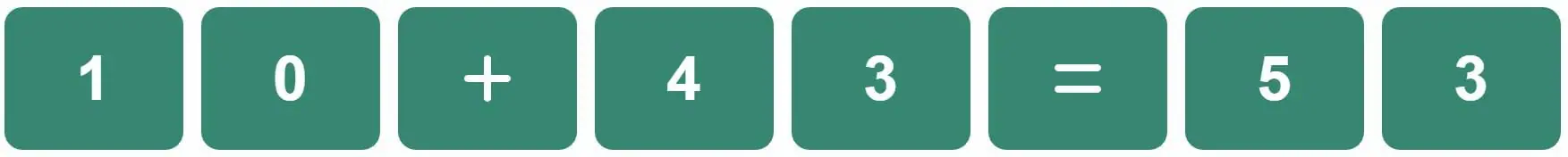 Daily Bi-Nerdle Answer 2 - 25th September 2022