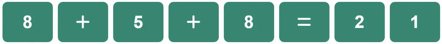 Daily Bi-Nerdle Answer 2 - 26th September 2022