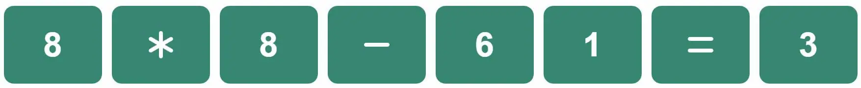Daily Bi-Nerdle Answer 2 - 29th September 2022