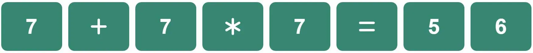 Daily Bi-Nerdle Answer 2 v- 28th September 2022