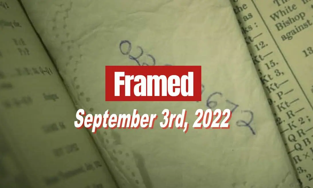 Daily Framed 176 Movie - September 3, 2022