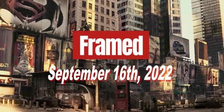 Daily Framed 189 Movie - September 16, 2022