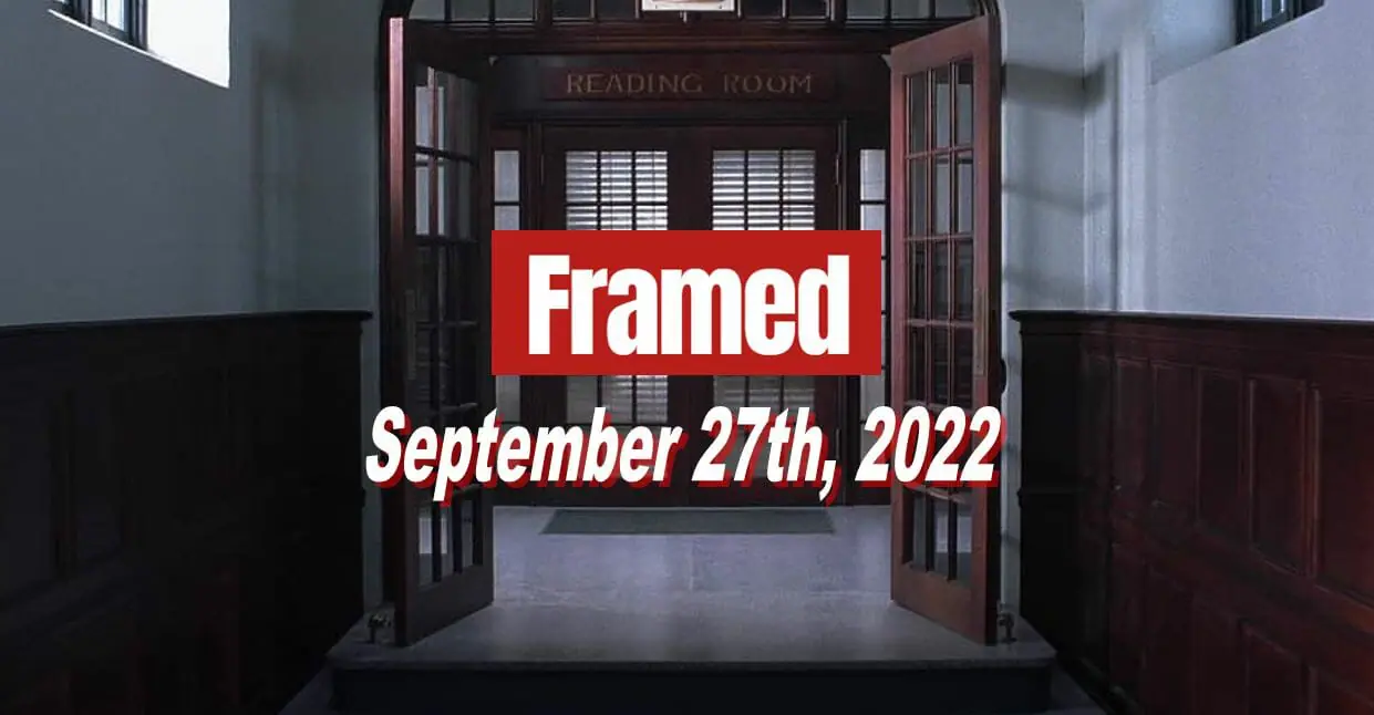 Daily Framed 200 Movie - September 27, 2022