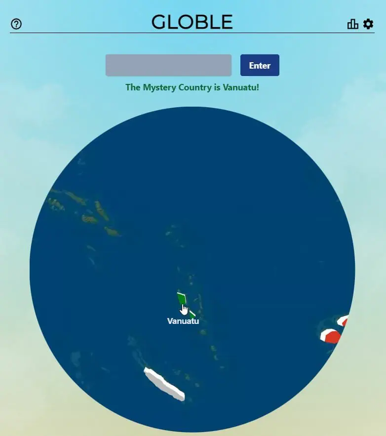 Daily Globle Answer - 12th September 2022
