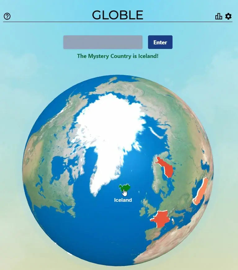 Daily Globle Answer - 3rd September 2022