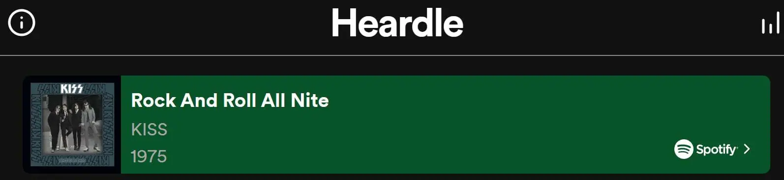 Daily Heardle Answer - 14th September 2022