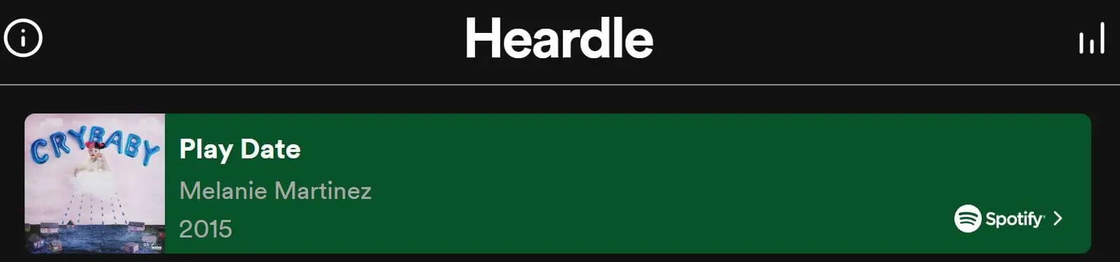 Daily Heardle Answer - 19th September 2022