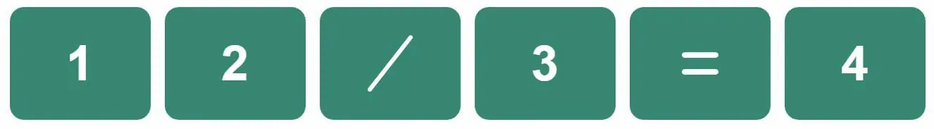 Daily Mini Bi-Nerdle Answer 1 - 11th September 2022