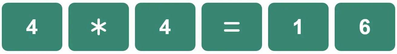 Daily Mini Bi-Nerdle Answer 1 - 16th September 2022