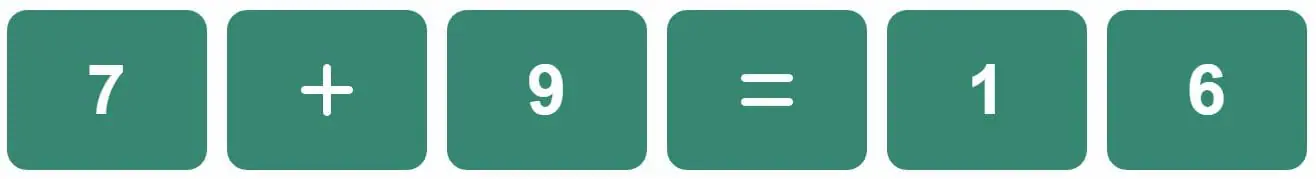 Daily Mini Bi-Nerdle Answer 1 - 20th September 2022