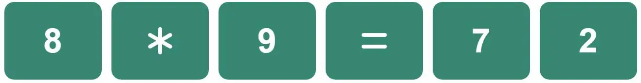 Daily Mini Bi-Nerdle Answer 1 - 28th September 2022