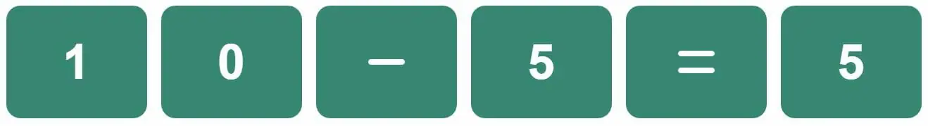 Daily Mini Bi-Nerdle Answer 1 - 30th September 2022