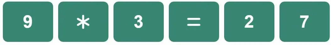 Daily Mini Bi-Nerdle Answer 1 - 8th September 2022