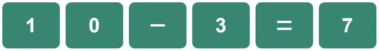 Daily Mini Bi-Nerdle Answer 2 - 11th September 2022