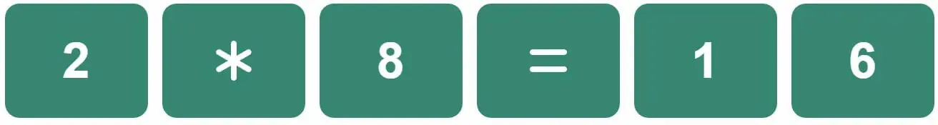 Daily Mini Bi-Nerdle Answer 2 - 12th September 2022